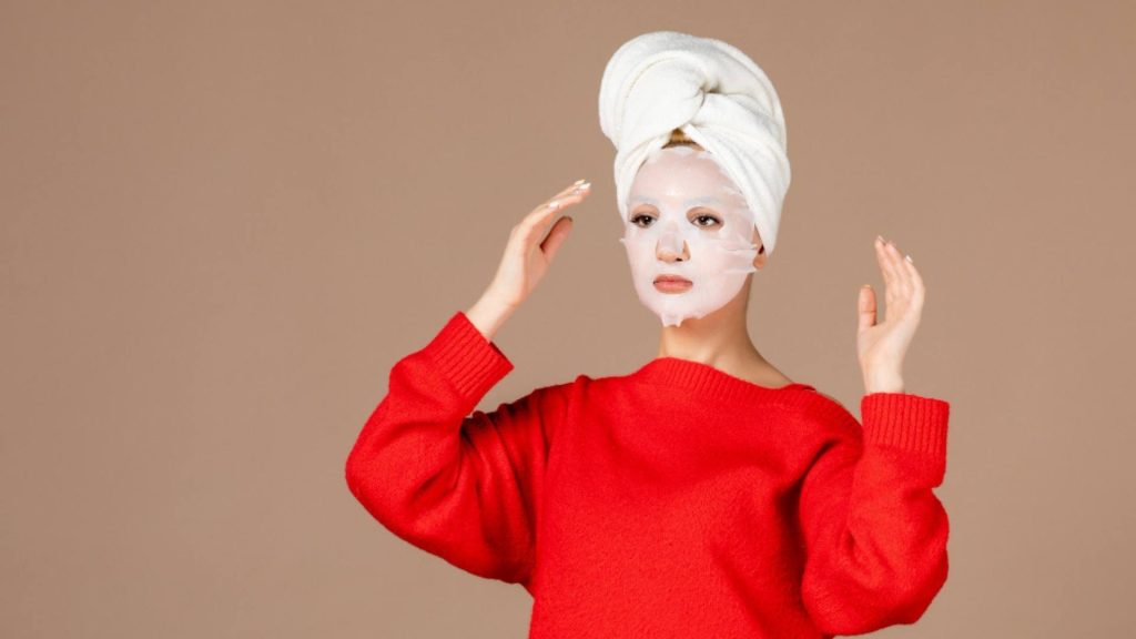 kağıt yüz maskesi