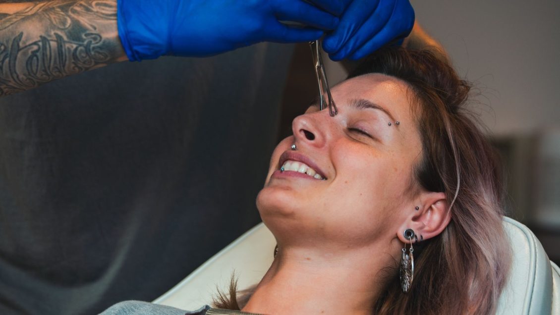 piercing bakımı